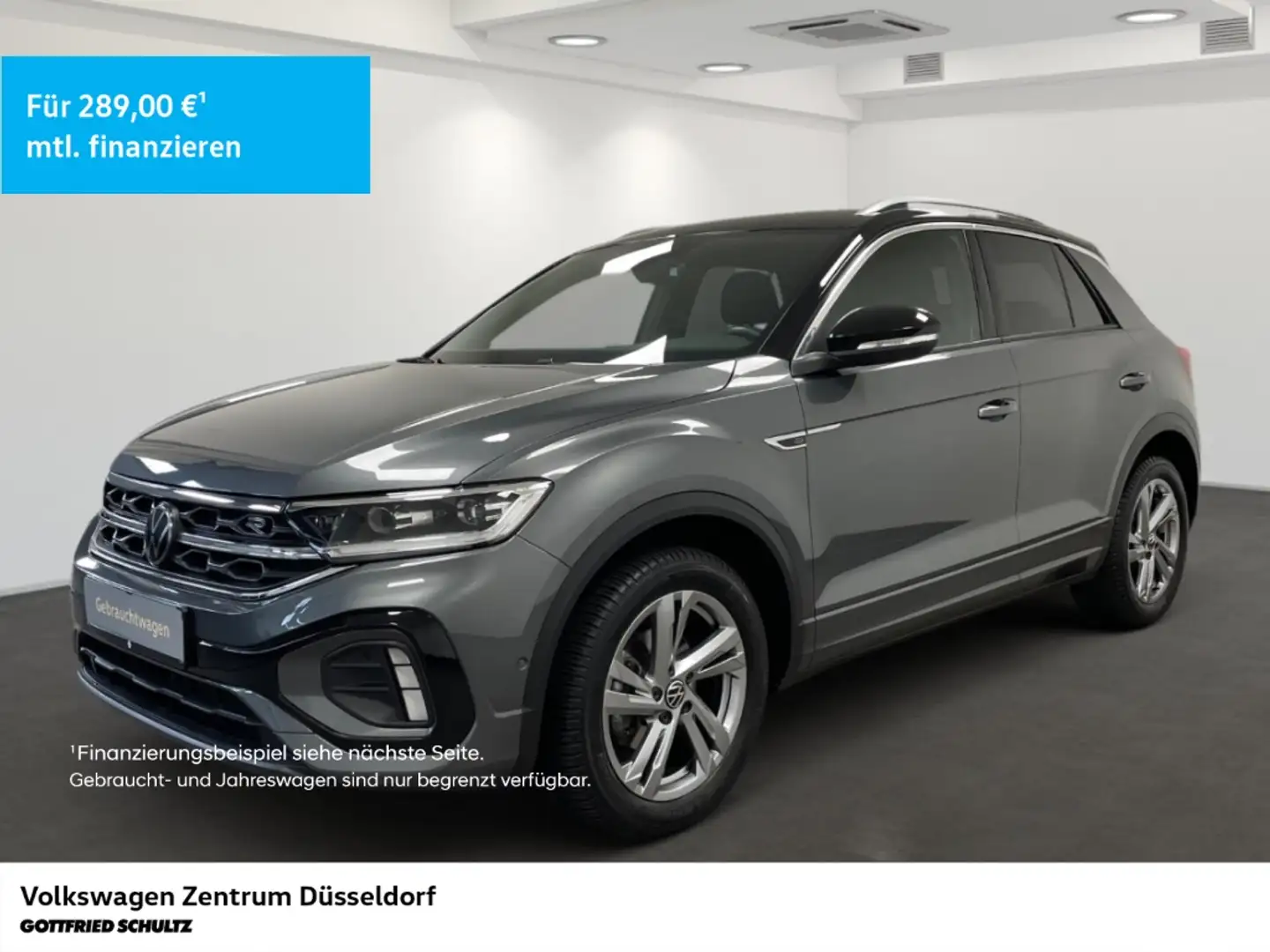 Volkswagen T-Roc R-Line 1.0 TSI Navigation Rückfahrkamera Grau - 1