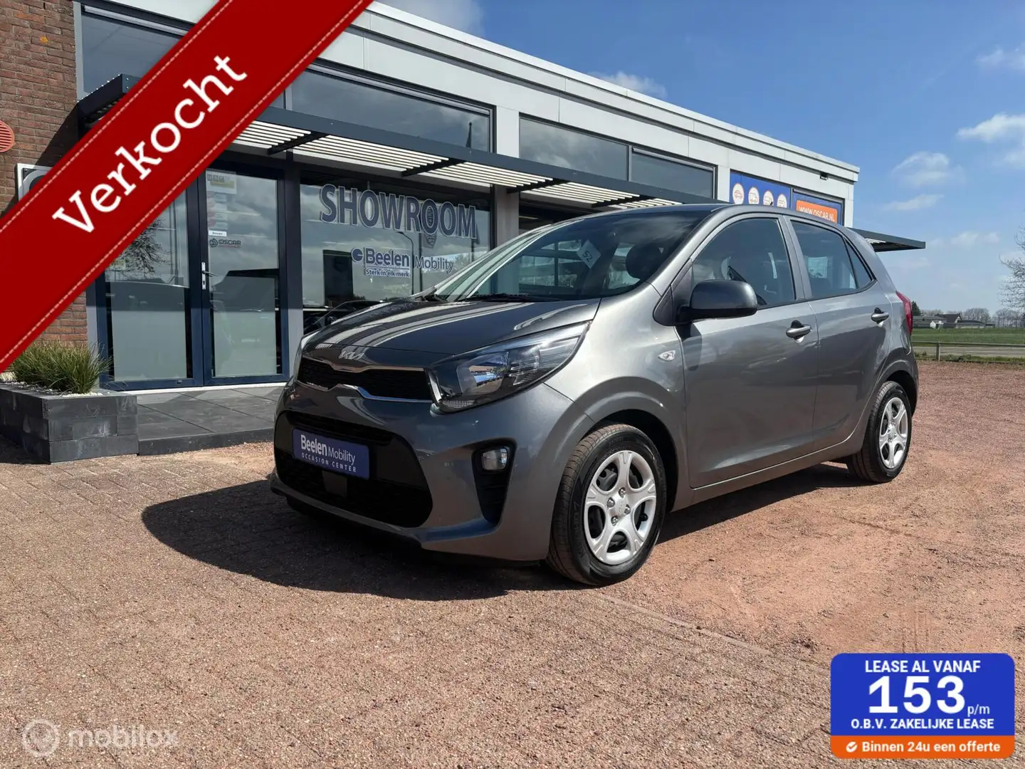 Kia Picanto 1.0 DPi Comfort Airco,CruiseC,Bluetooth,Google map Grau - 1