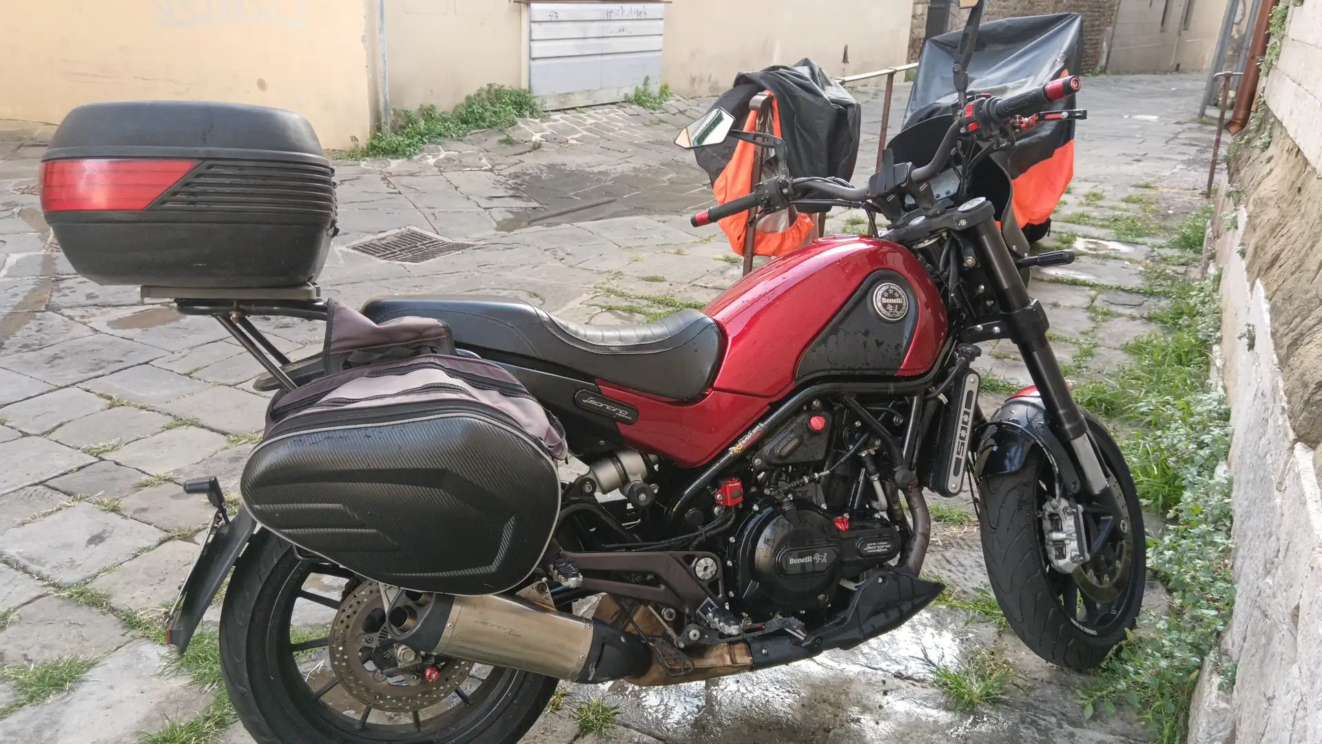 Benelli Leoncino Leoncino 500 stradale Roşu - 1