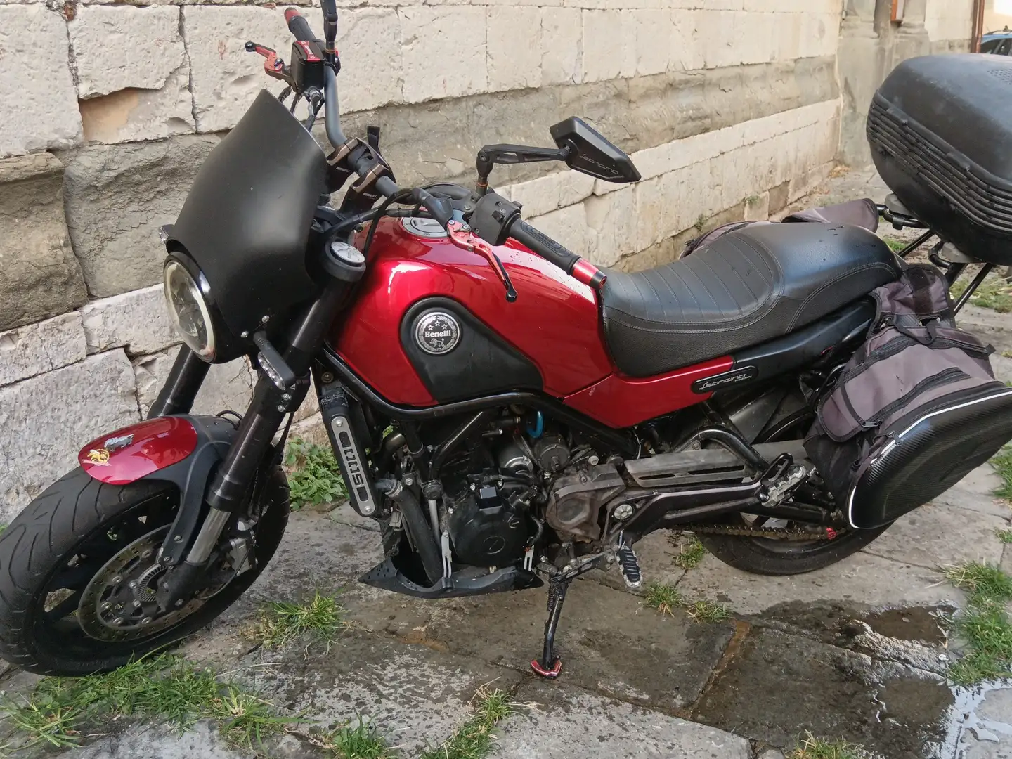 Benelli Leoncino Leoncino 500 stradale Roşu - 2