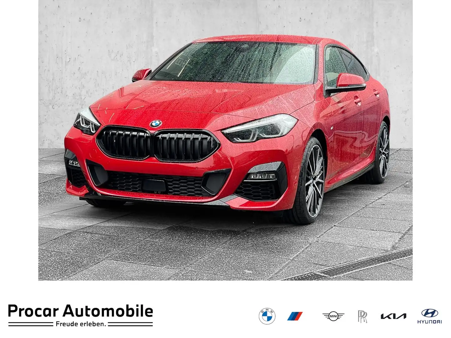 BMW 218 i Gran Coupé M Sport RFK NAVI LED PDC V+H LM Rot - 1