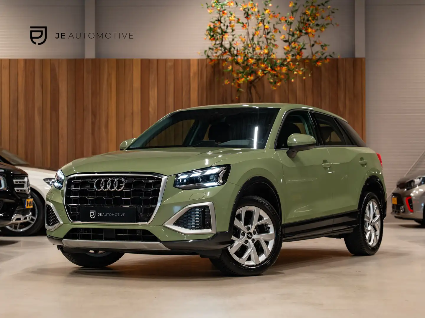 Audi Q2 30 TFSI Pro Line, Matrix Led, ACC, Navi, Electrisc Grün - 1