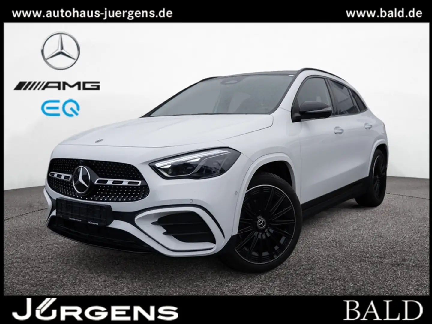 Mercedes-Benz GLA 220 d 4MATIC AMG-Sport+Pano+Distr+MLB+Night Weiß - 1