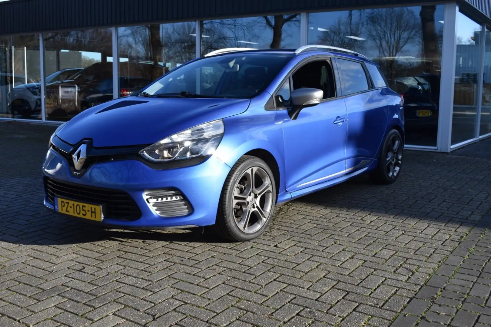Renault Clio Estate 1.2 GT NAVI AIRCO CRUISE ANDROID CARPLAY LM Blau - 1