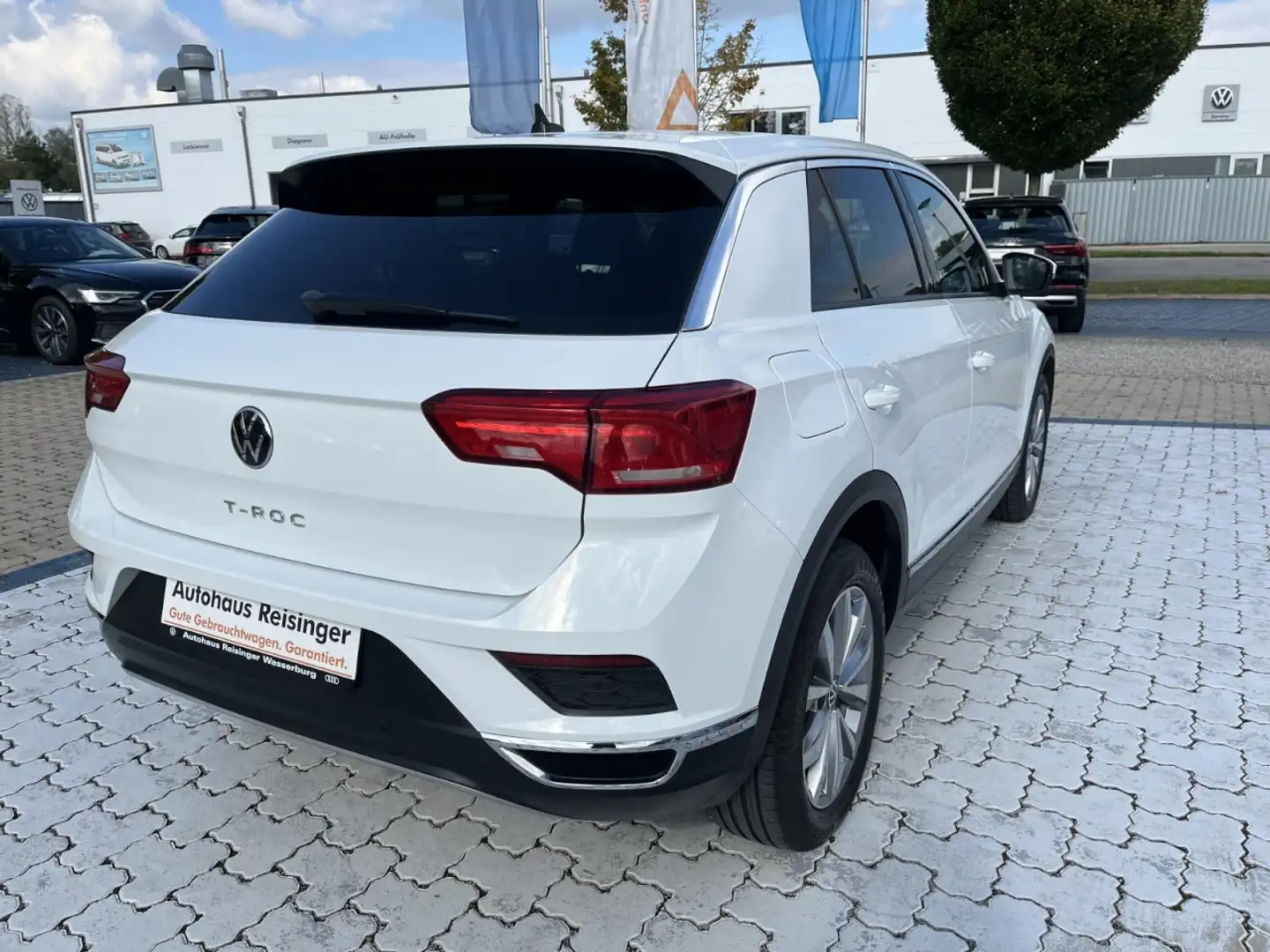 Volkswagen T-Roc 1.6 TDI Style (LED,ACC,APP-Connect,SH,PDC) Klima Bianco - 2