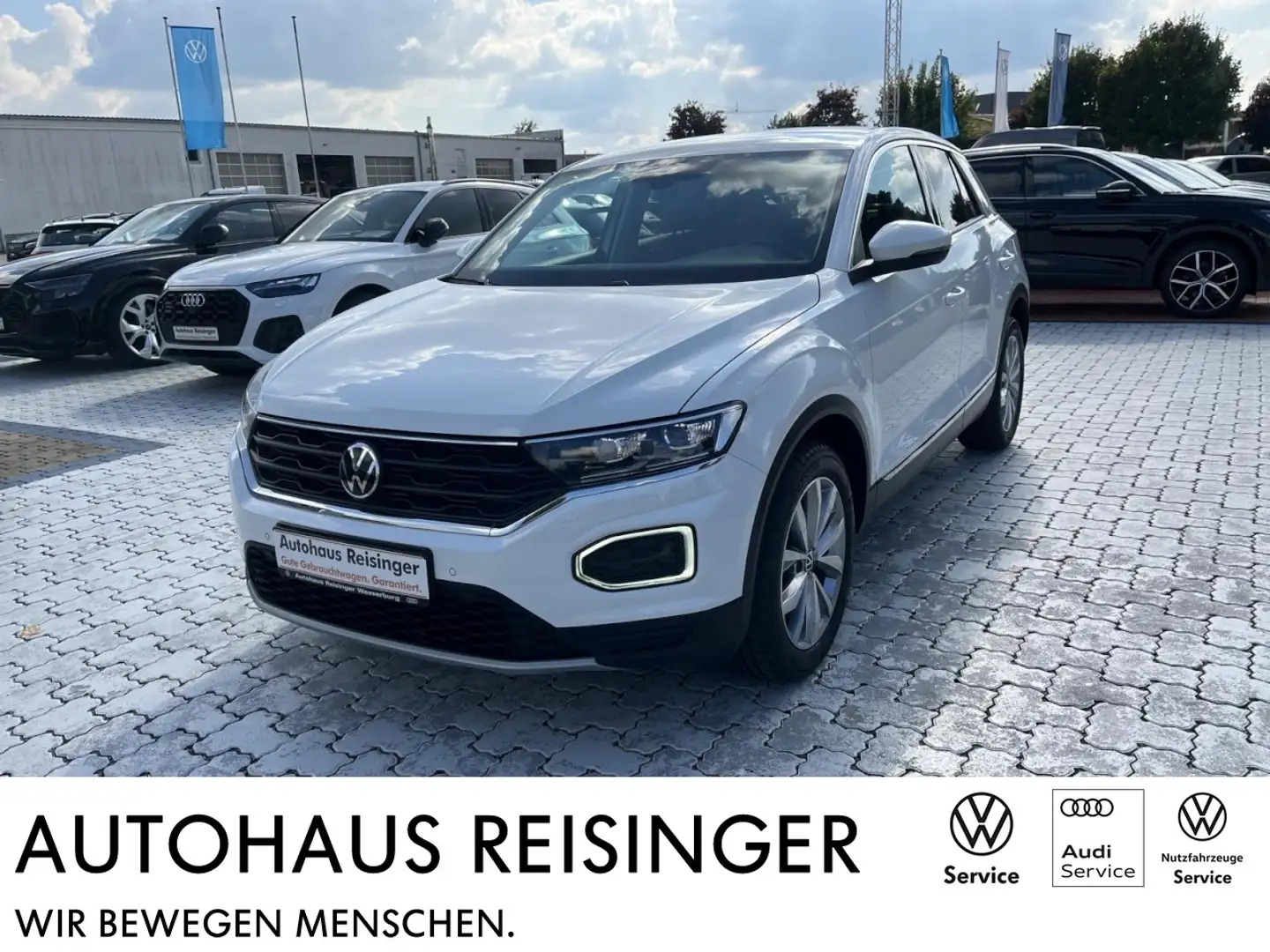 Volkswagen T-Roc 1.6 TDI Style (LED,ACC,APP-Connect,SH,PDC) Klima Bianco - 1