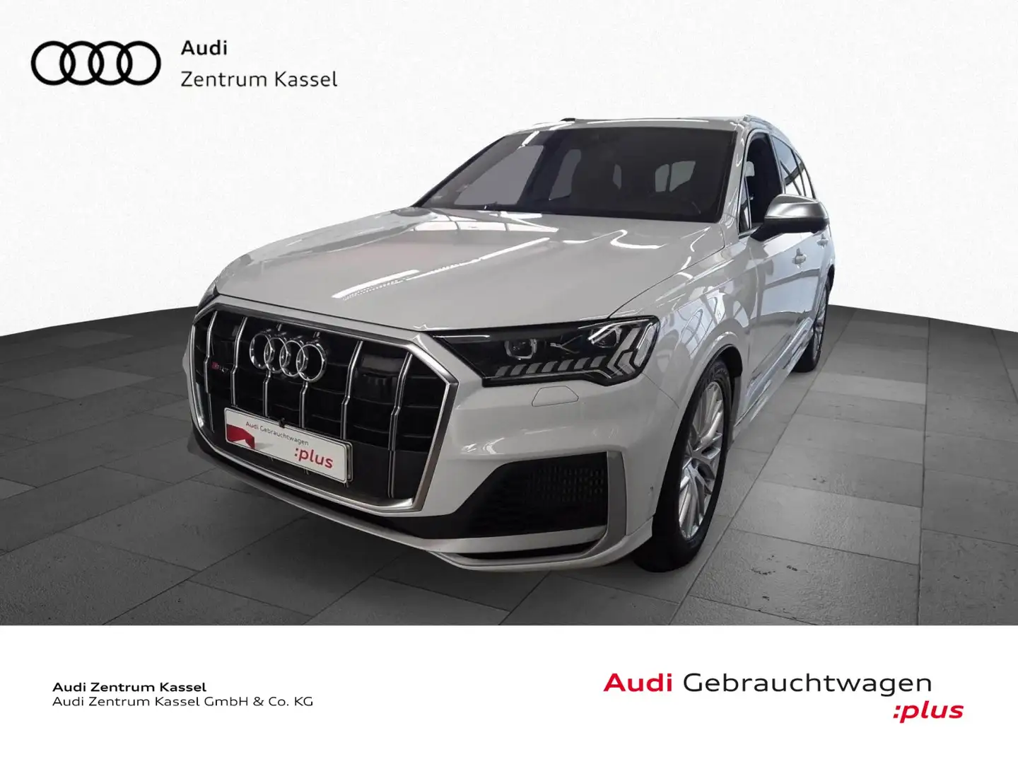 Audi SQ7 4.0 TDI qu. HD Matrix Pano HuD StandHZG AHK Weiß - 1