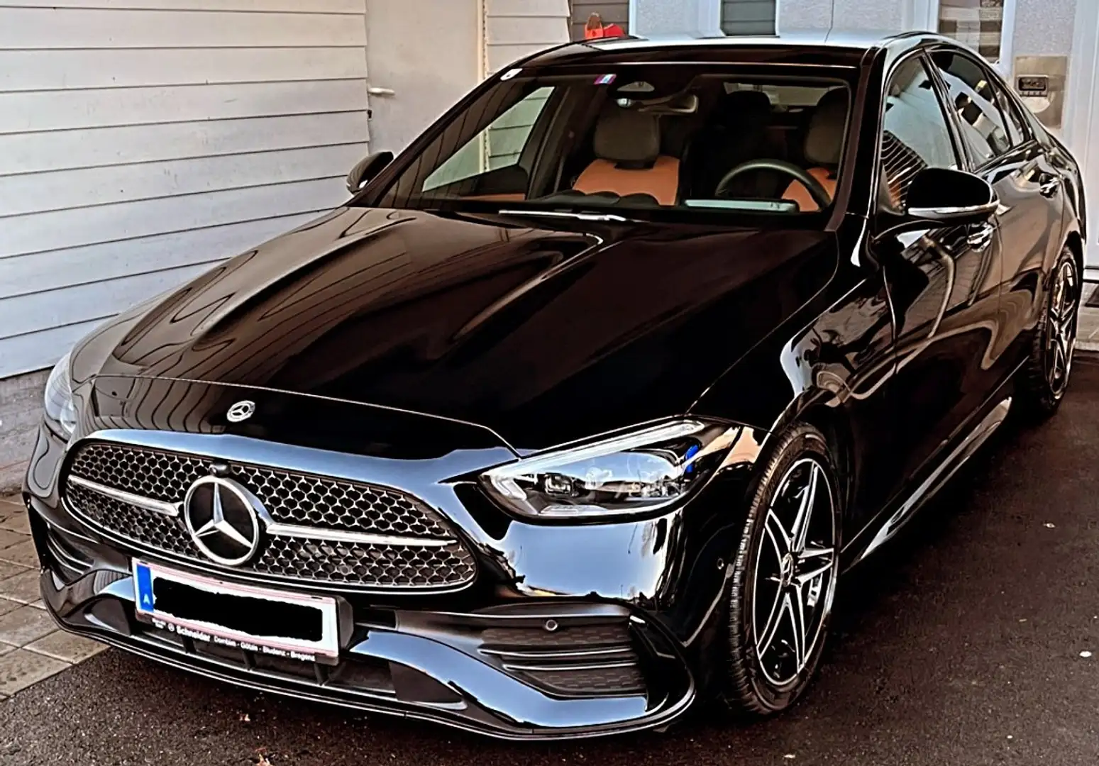 Mercedes-Benz C 220 C 220d Aut. Schwarz - 2