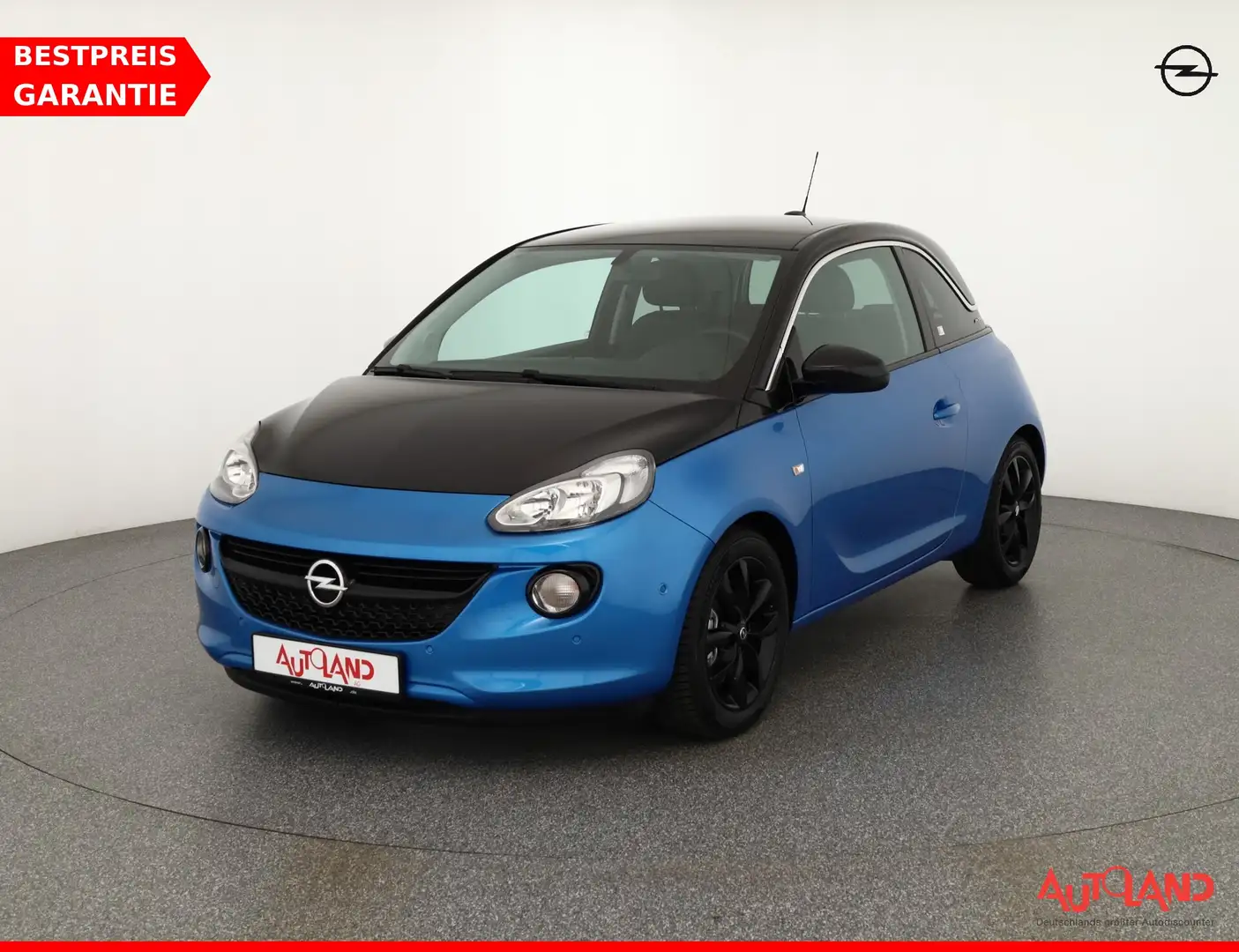 Opel Adam 1.4 Black Jack IntelliLink Sitzheizung PDC Blau - 1