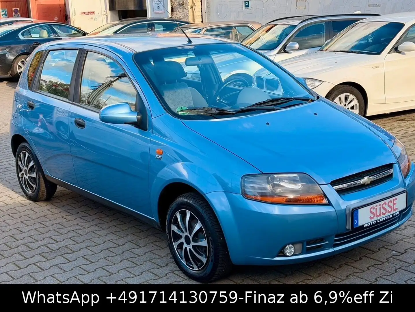 Chevrolet Kalos 1.2 SE-1.HAND-STANDHZG-ALLWETTER-ZVmit FB- Blau - 2