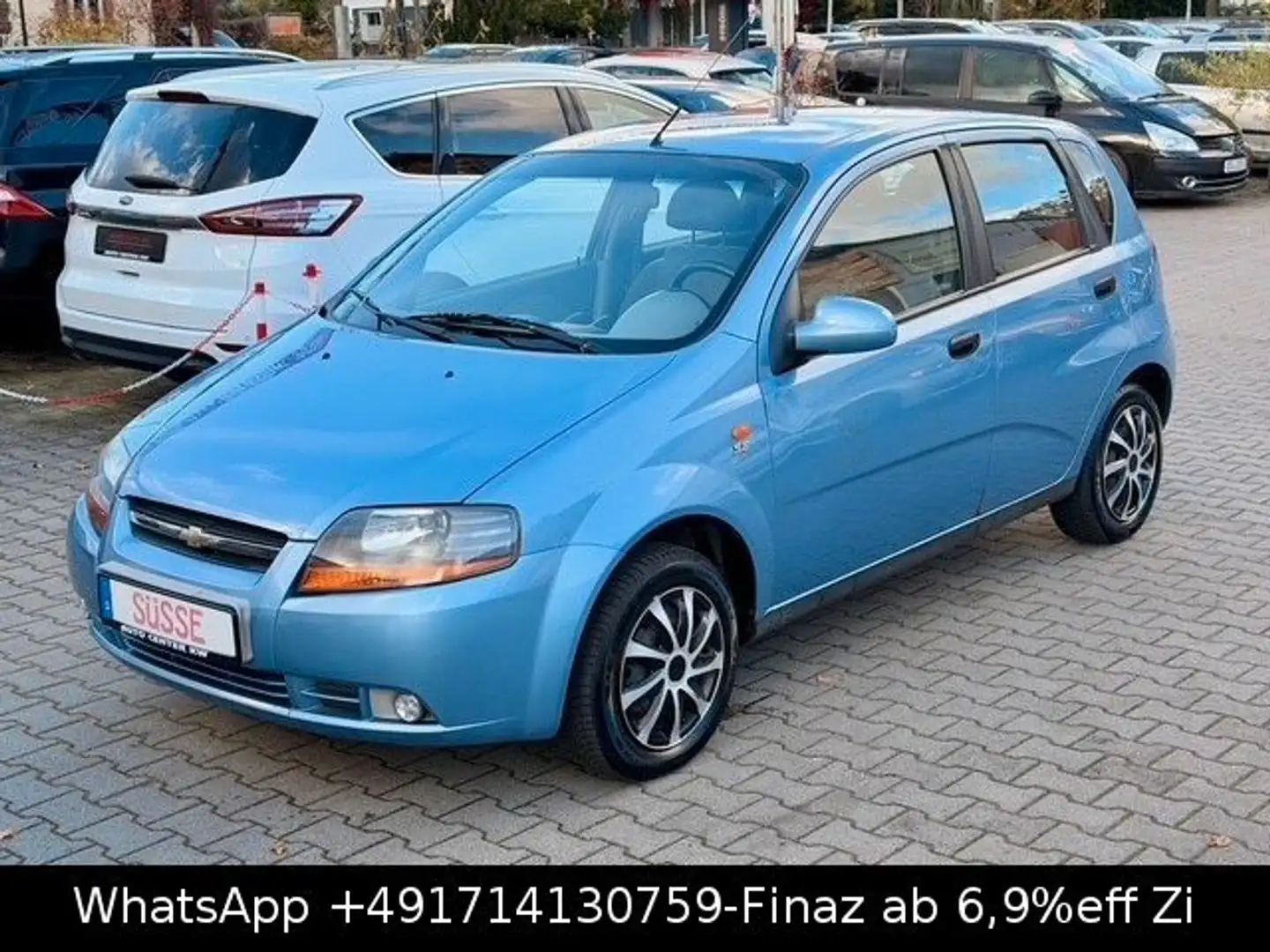 Chevrolet Kalos 1.2 SE-1.HAND-STANDHZG-ALLWETTER-ZVmit FB- Blau - 1