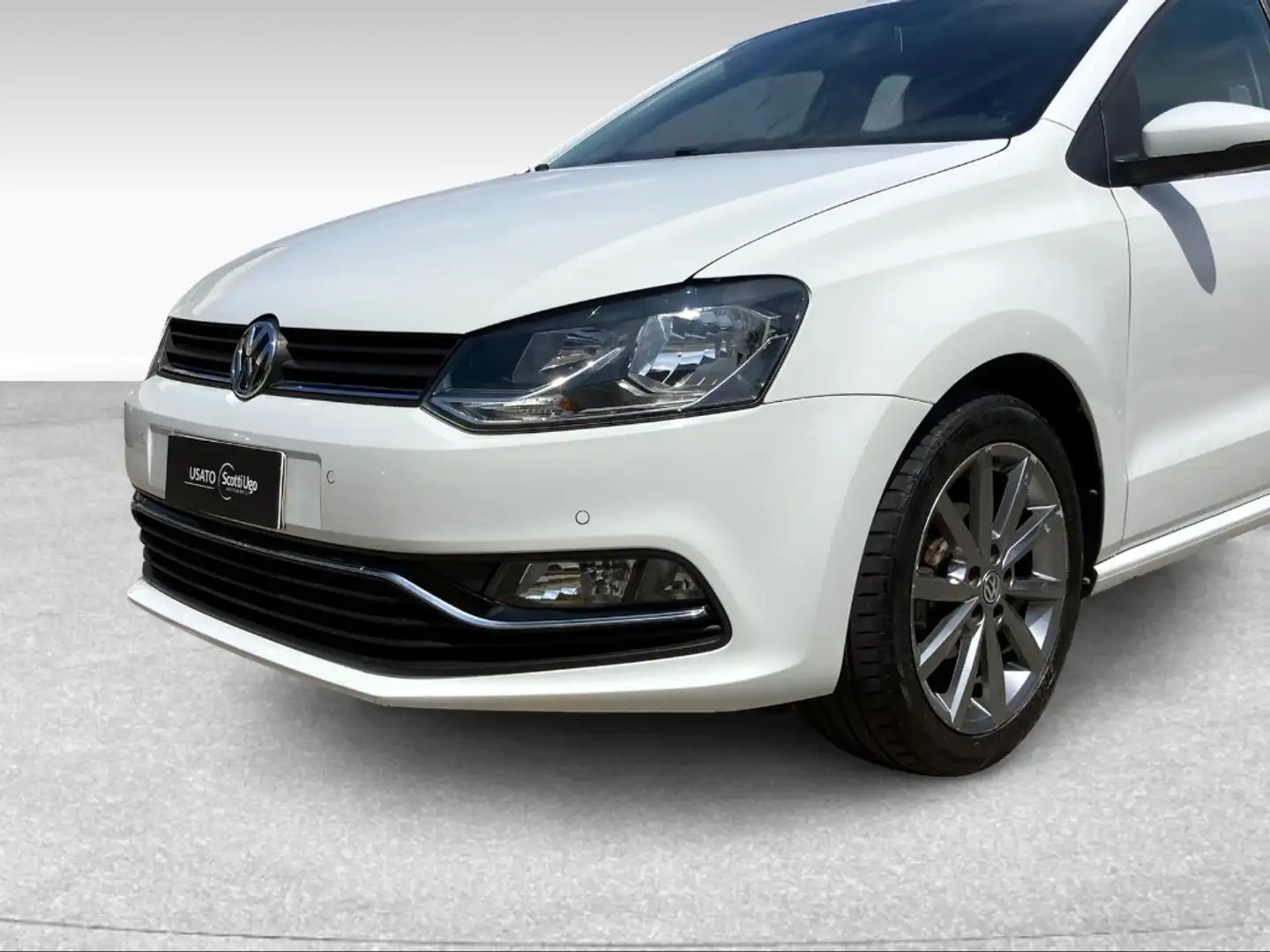 Volkswagen Polo 5 Porte 1.4 TDI BlueMotion Highline Bianco - 2