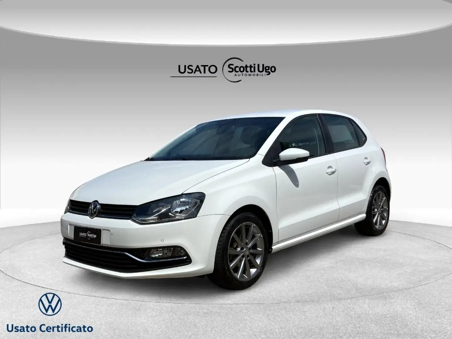 Volkswagen Polo 5 Porte 1.4 TDI BlueMotion Highline Bianco - 1