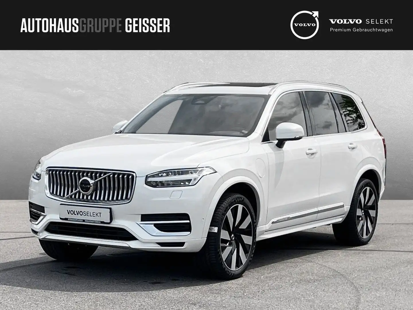 Volvo XC90 T8 AWD Recharge Plus Bright 7-Sitzer ACC Weiß - 1