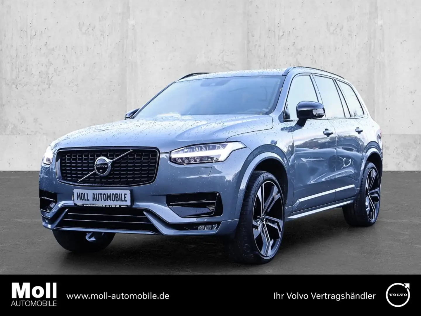 Volvo XC90 R Design AWD AD AHK El. Panodach Navi Digitales Co Grau - 1