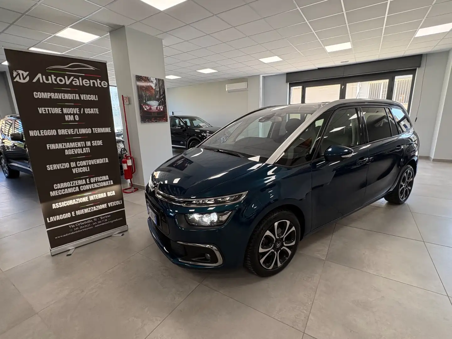 Citroen Grand C4 SpaceTourer Grand C4 SpaceTourer BlueHDi 130 S&S Shine Pack Blu/Azzurro - 1