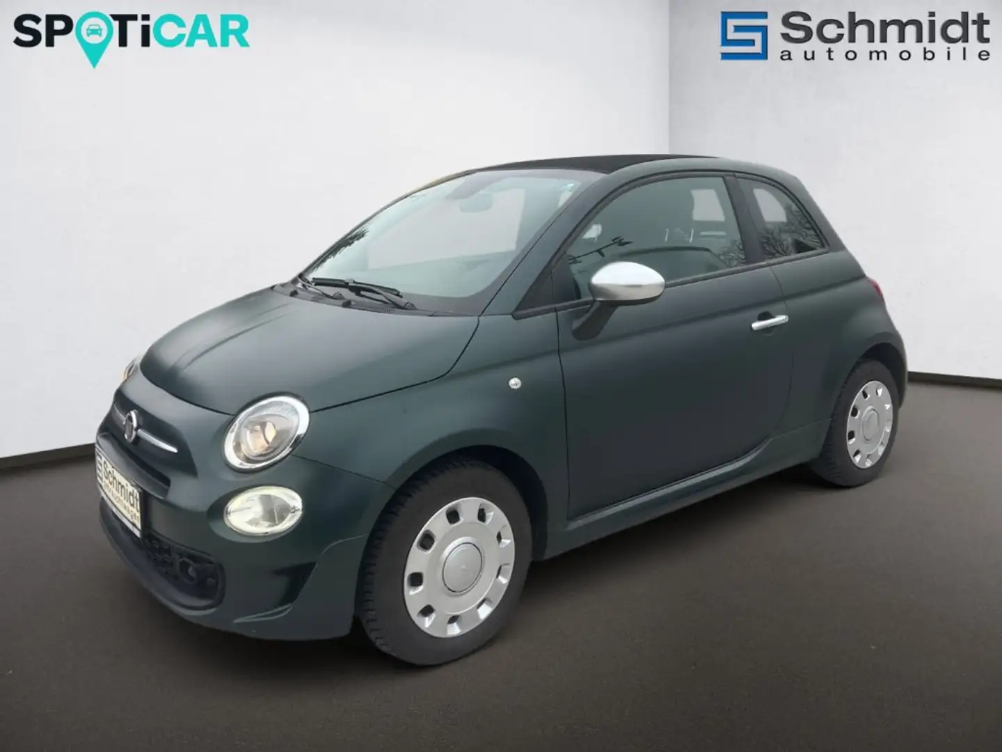 Fiat 500 Cabrio Grün - 2