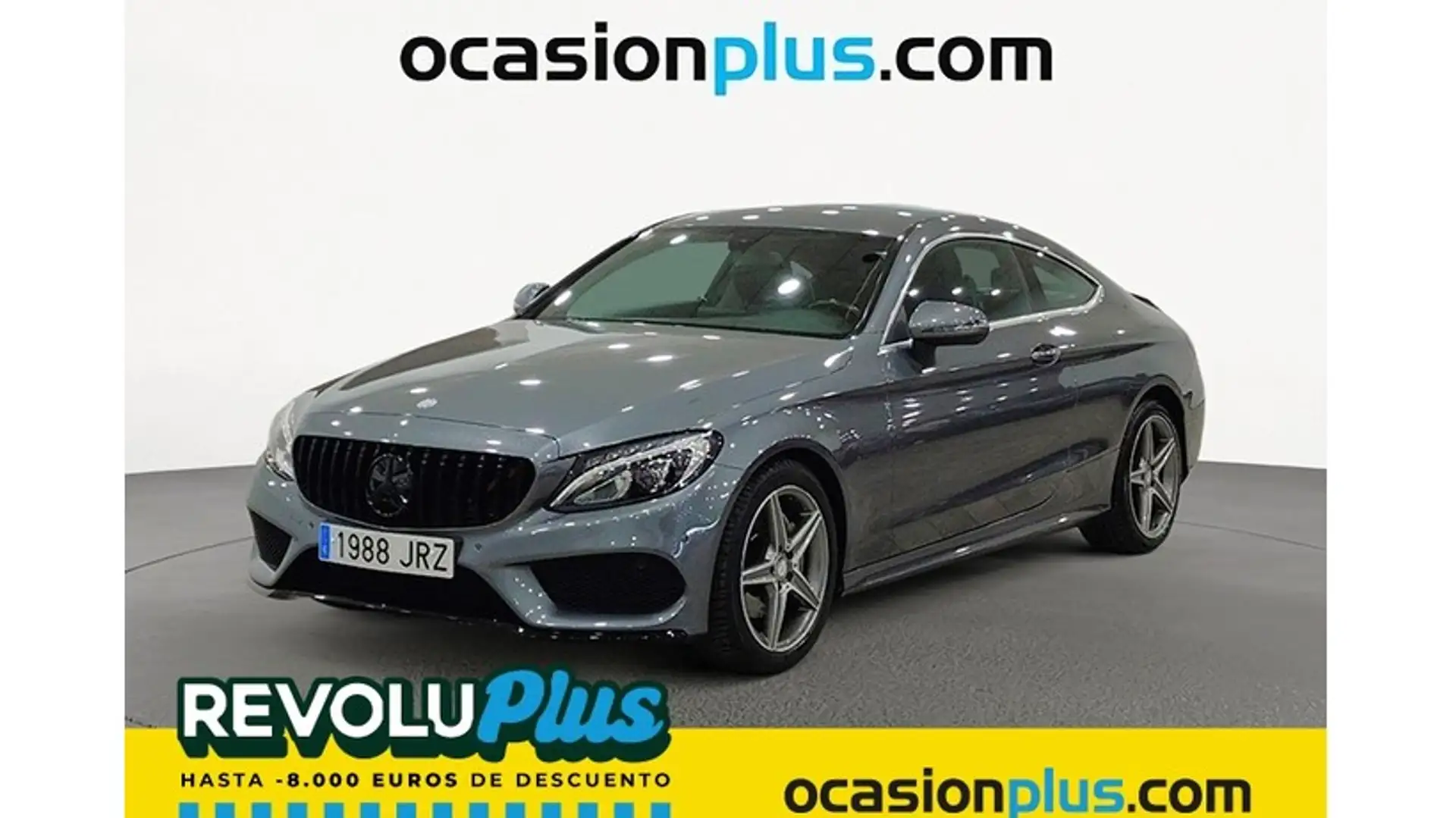 Mercedes-Benz C 220 Coupé 220d Gris - 1
