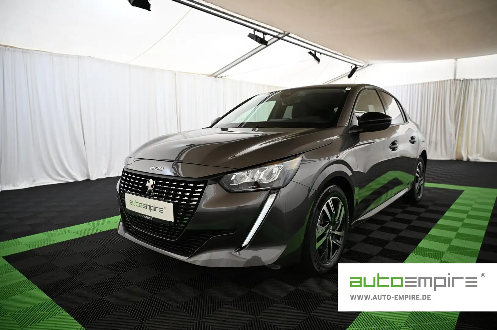 Peugeot 208 1.2 PT 100 Allure LED/NAVI/T-LEDER/DAB/16 Grau - 1
