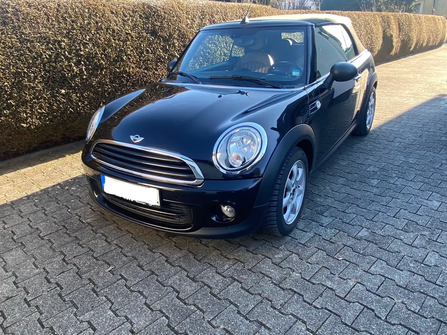 MINI One Cabrio Mini One Cabrio - Leder - TÜV neu Fekete - 2