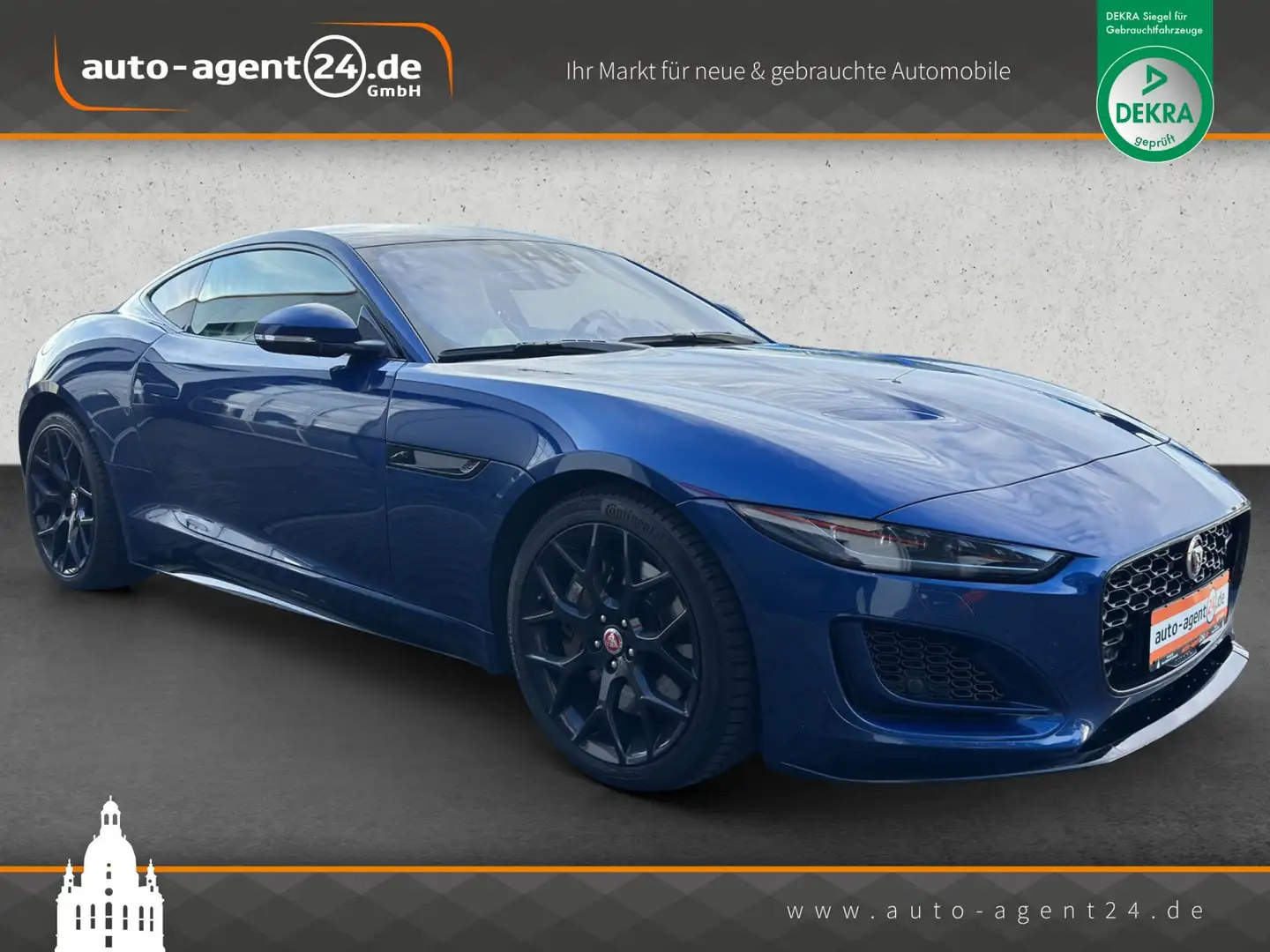 Jaguar F-Type P300 R-Dynamic/Digi.Cockpit/AGA.Klappe Modrá - 1