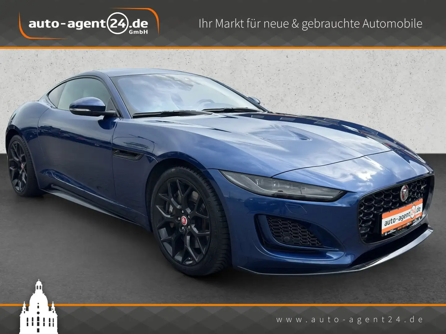 Jaguar F-Type P300 R-Dynamic/Digi.Cockpit/unfallfrei Bleu - 1