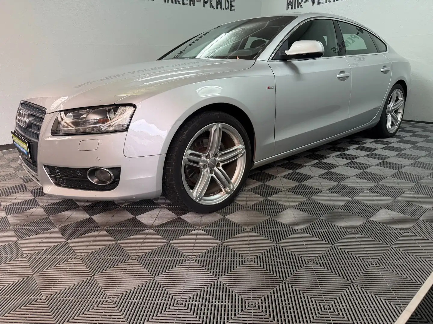 Audi A5 Sportback 2.0 TDI S line Sport Plus 8x Räder Silber - 1