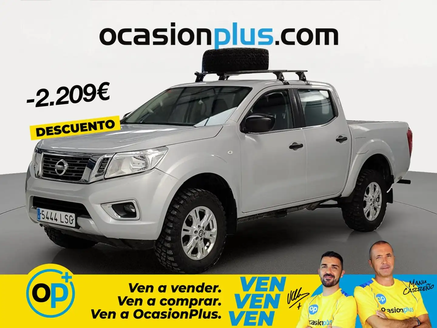 Nissan Navara 2.3dCi Doble Cabina Acenta Gris - 1