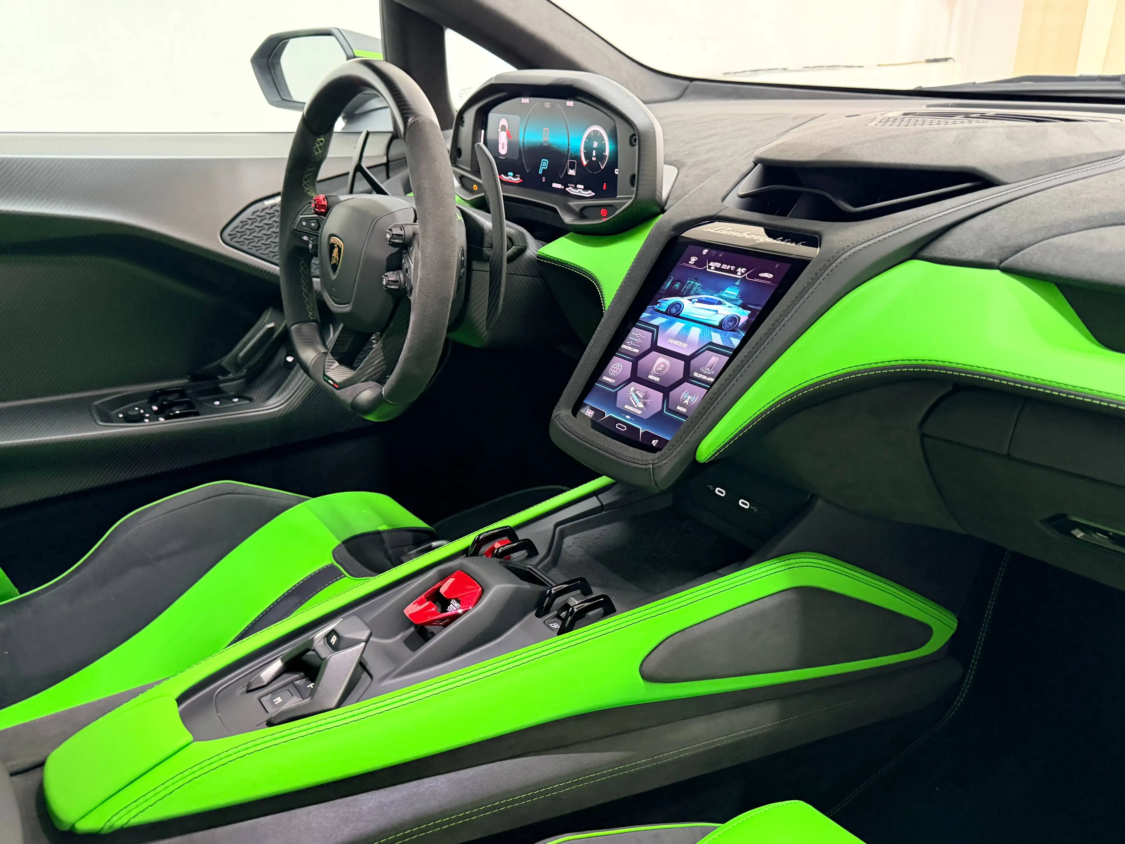 Lamborghini Temerario 4.0 V8 Alleggerita Corsa Tex Verde Liftsystem UVP 463.000,00€ — photo 12
