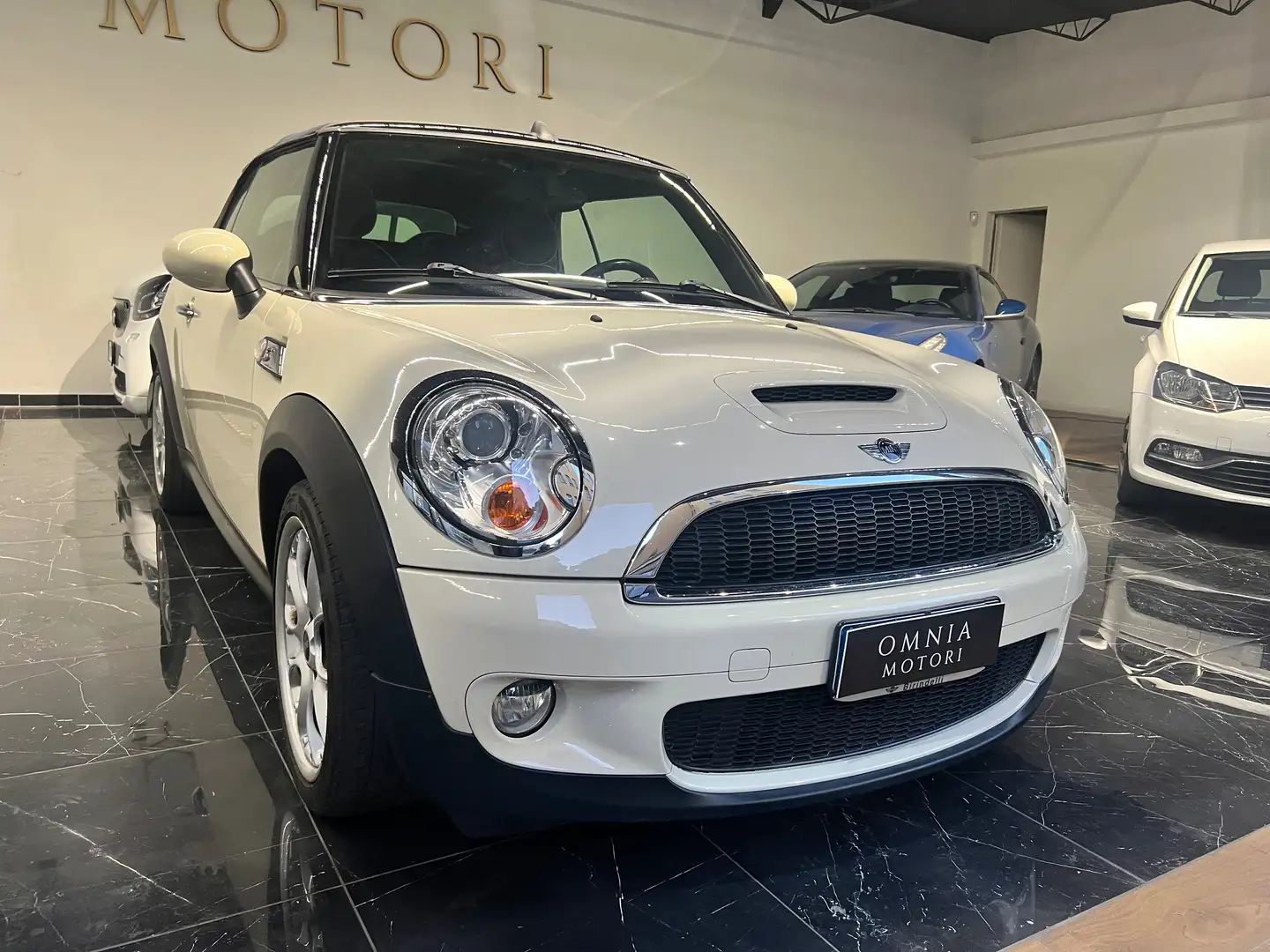 MINI Cooper S Cabrio R57 Cabrio 1.6 184cv - BOOK SERVICE Bianco - 1