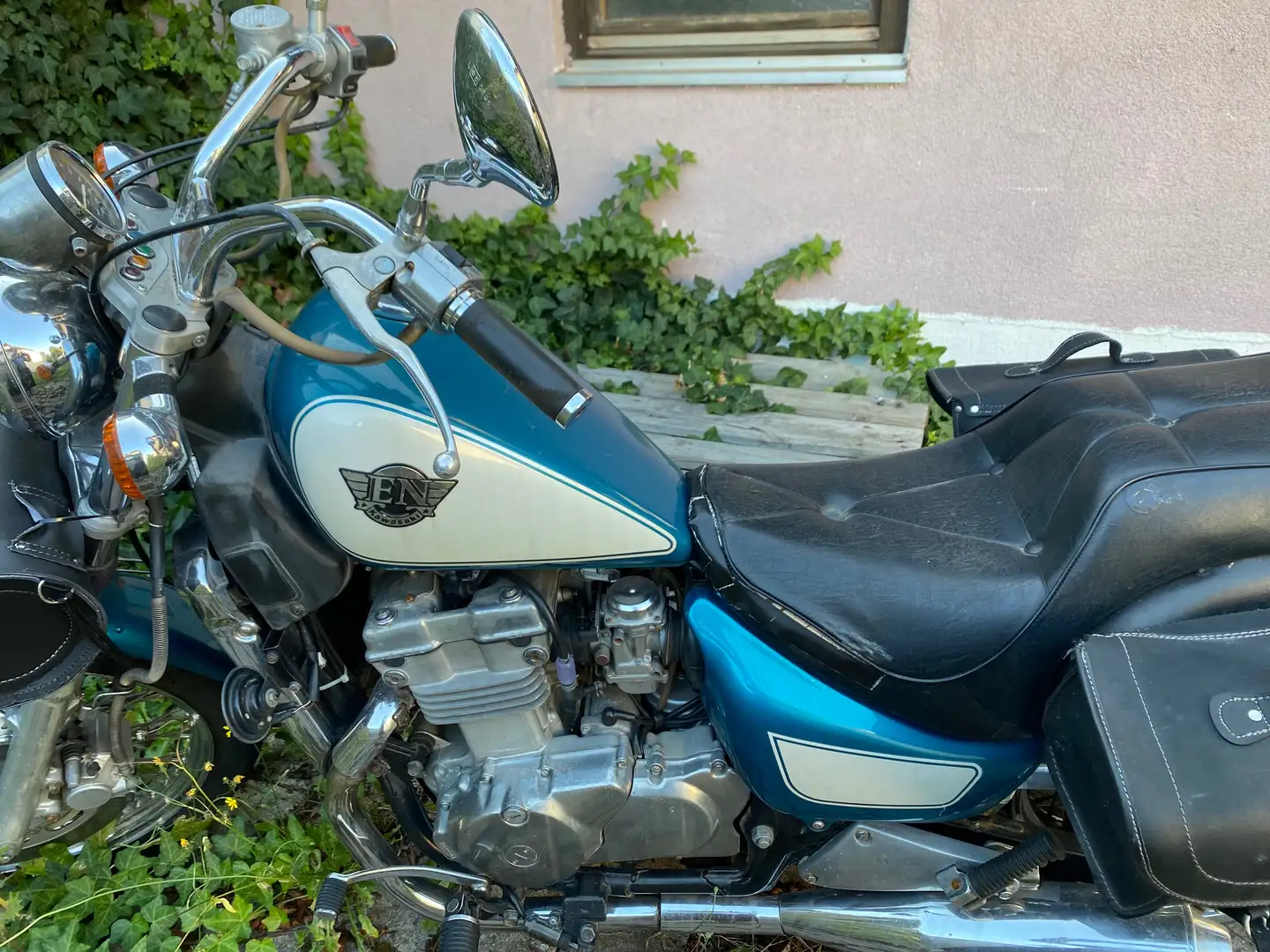 Kawasaki 500 H1 Bleu - 1