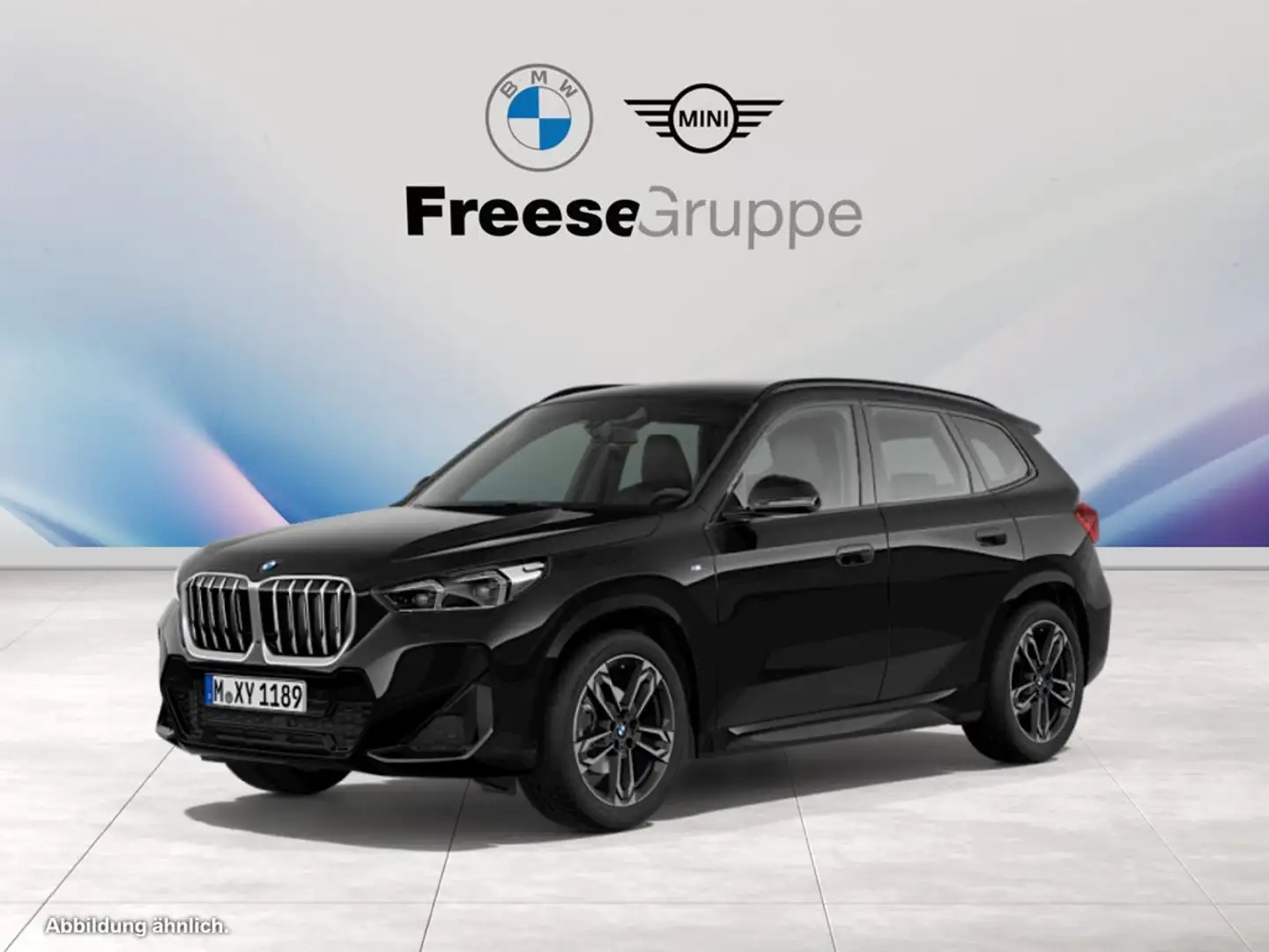 BMW X1 sDrive18d AHK RFK HIFI SPORTSITZE LED DAB ABS Noir - 1