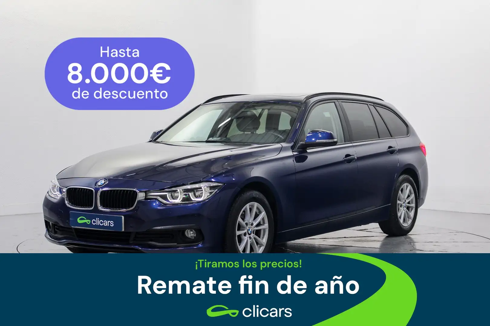 BMW 318 318dA Touring Azul - 1