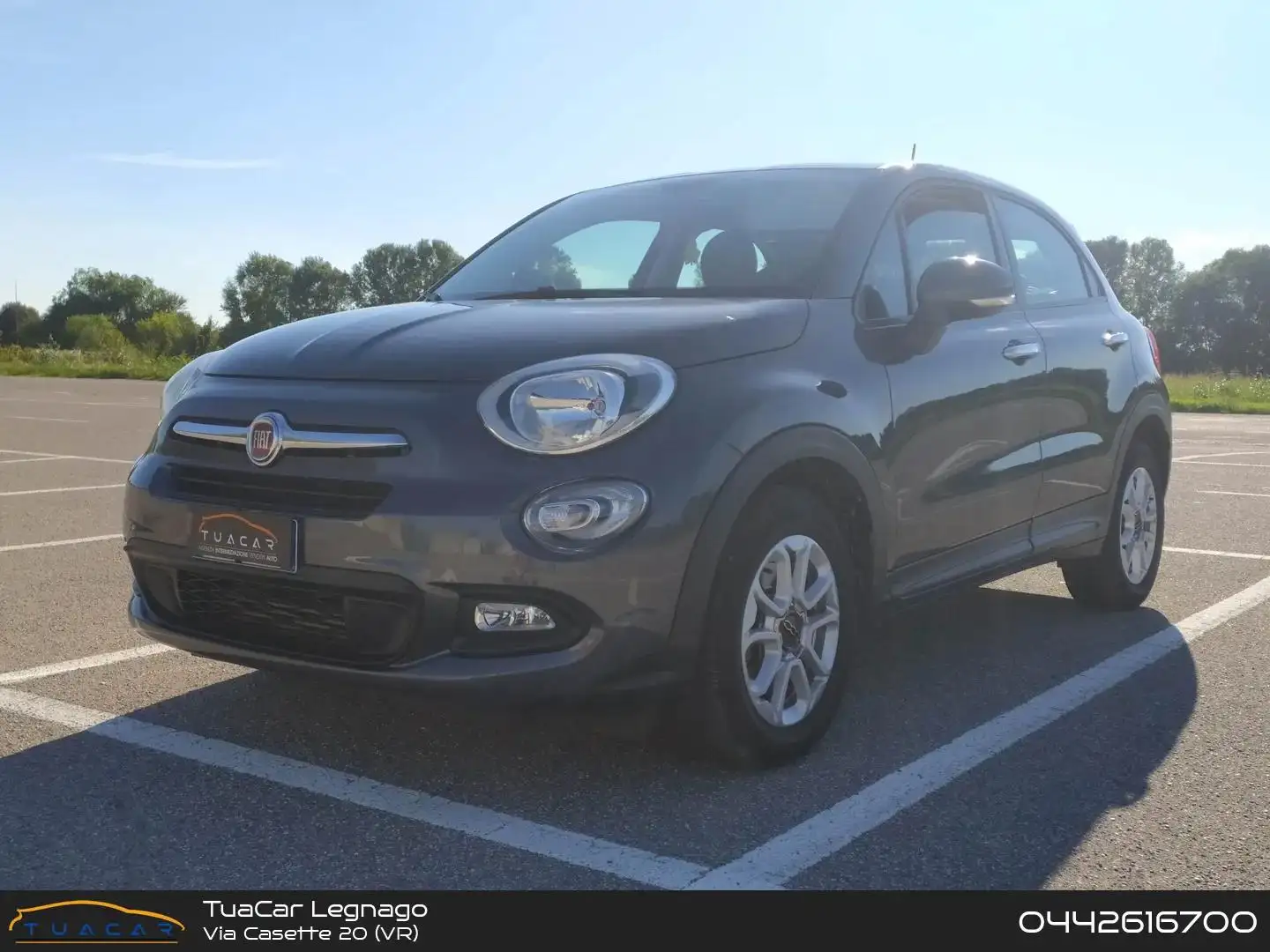 Fiat 500X Pop Star 1.6 Multijet Grigio - 1