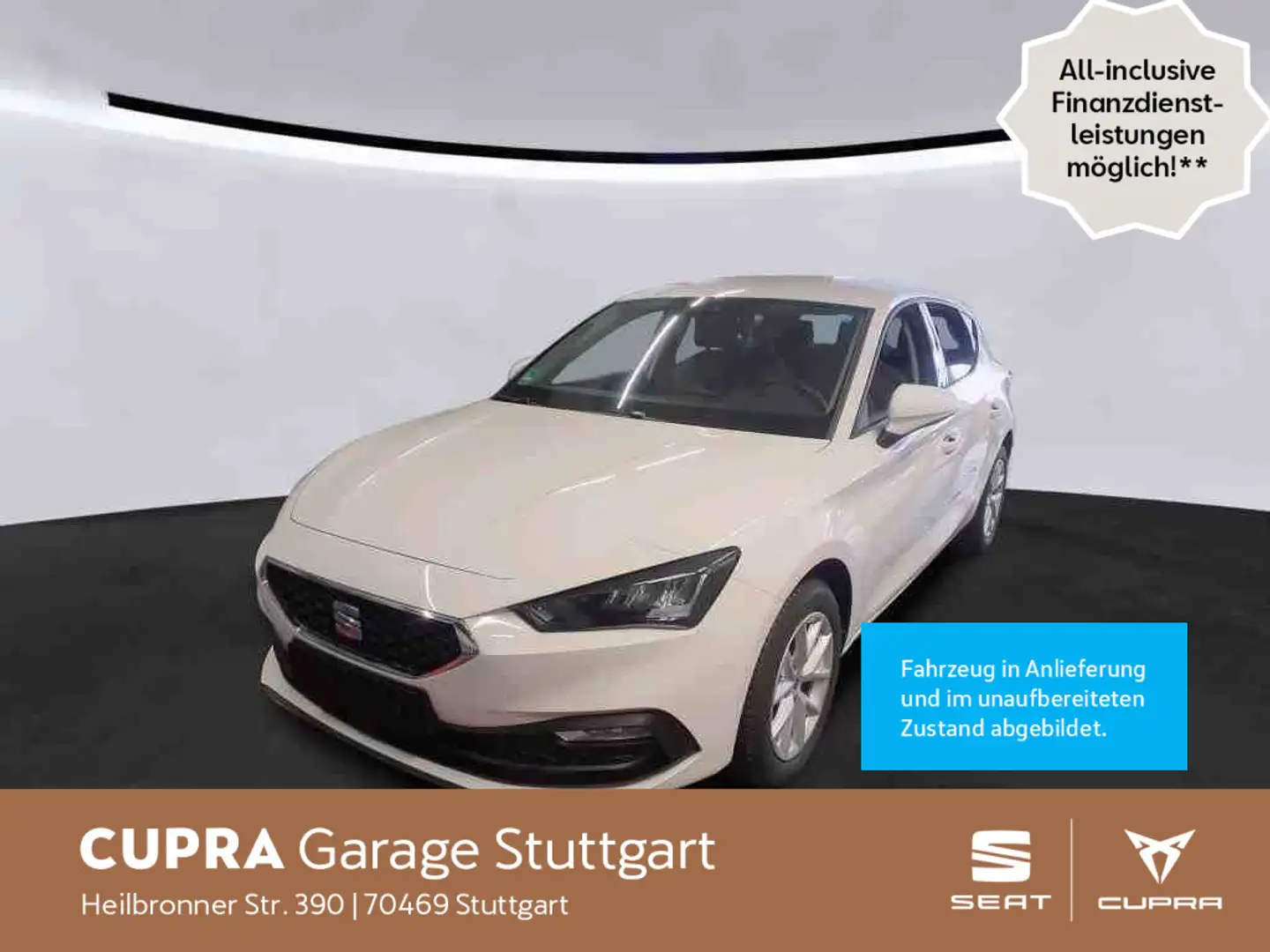 SEAT Leon Style 1.0 TSI 66 kW Weiß - 1
