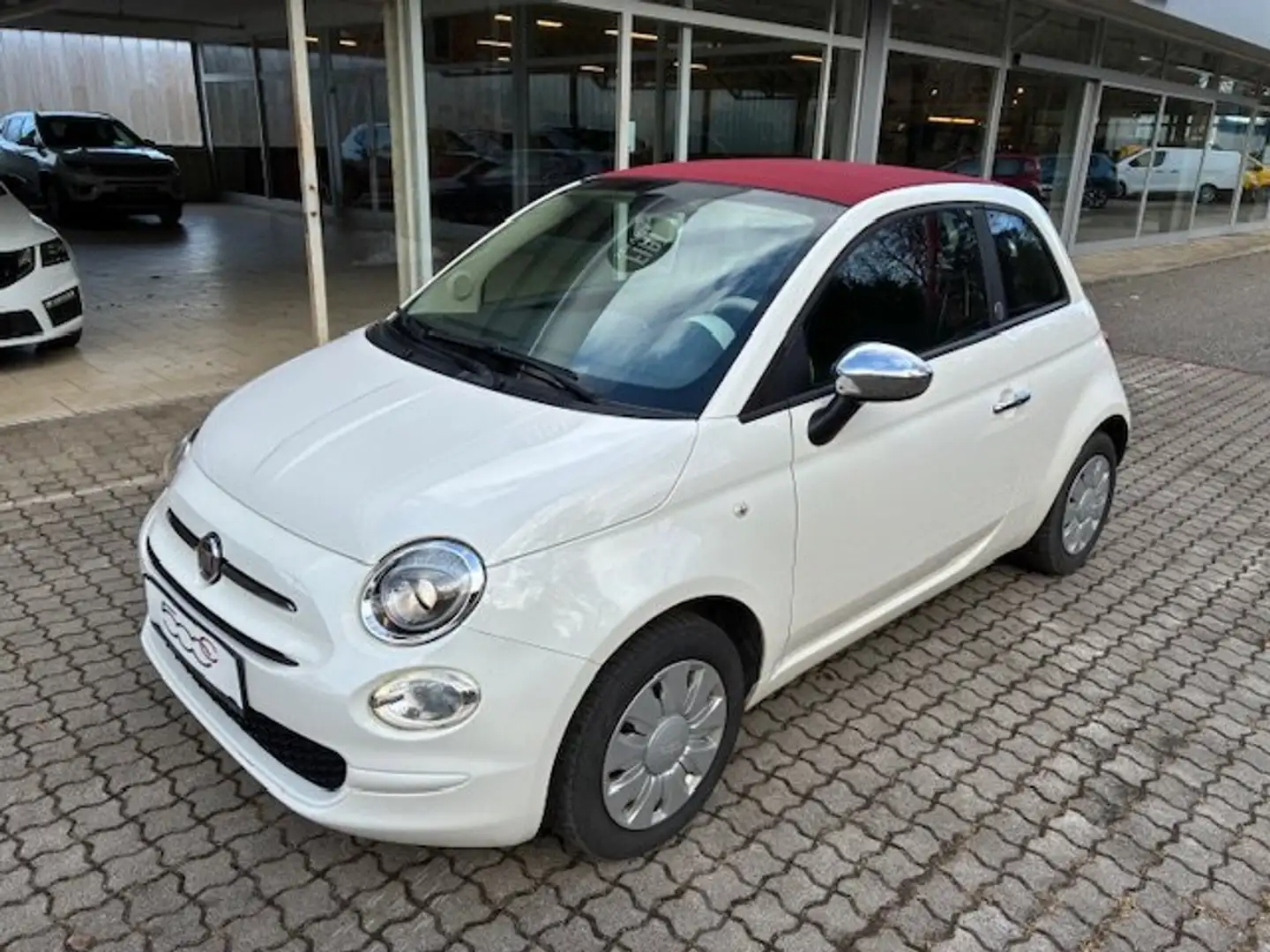 Fiat 500 Cabrio 1,2 69 Mirror *FSE*KLIMA*PDC*ALU* Weiß - 2