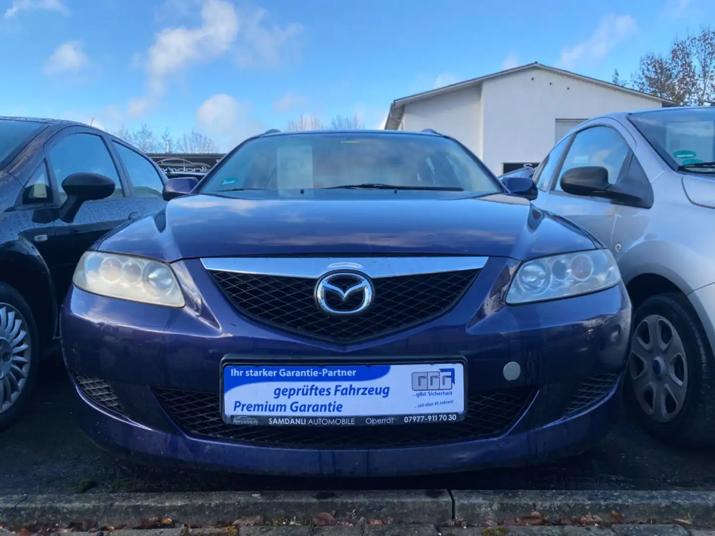 Mazda 6 2,0 TD Top Sport Kombi Anhängerkupplung Blau - 2