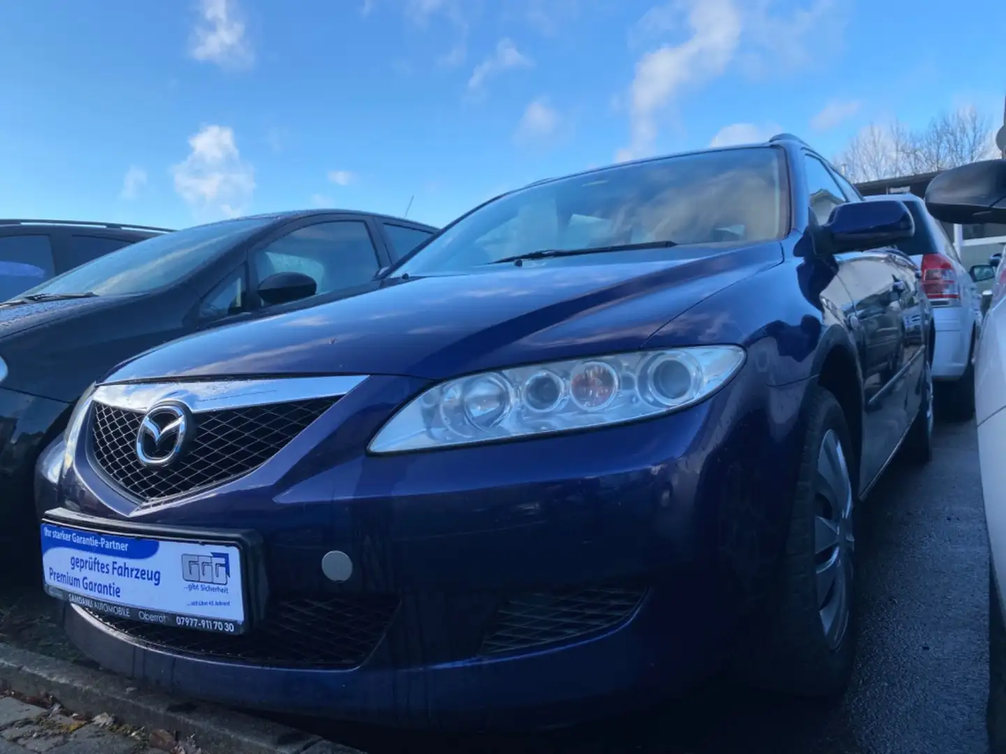 Mazda 6 2,0 TD Top Sport Kombi Anhängerkupplung Blau - 1