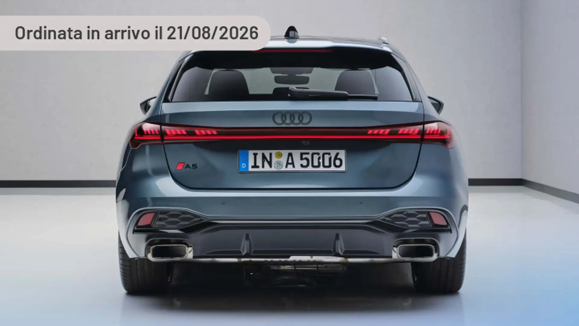 Audi A5 Avant TDI 150 kW mHEV+ S tronic S Line edition Argento - 1