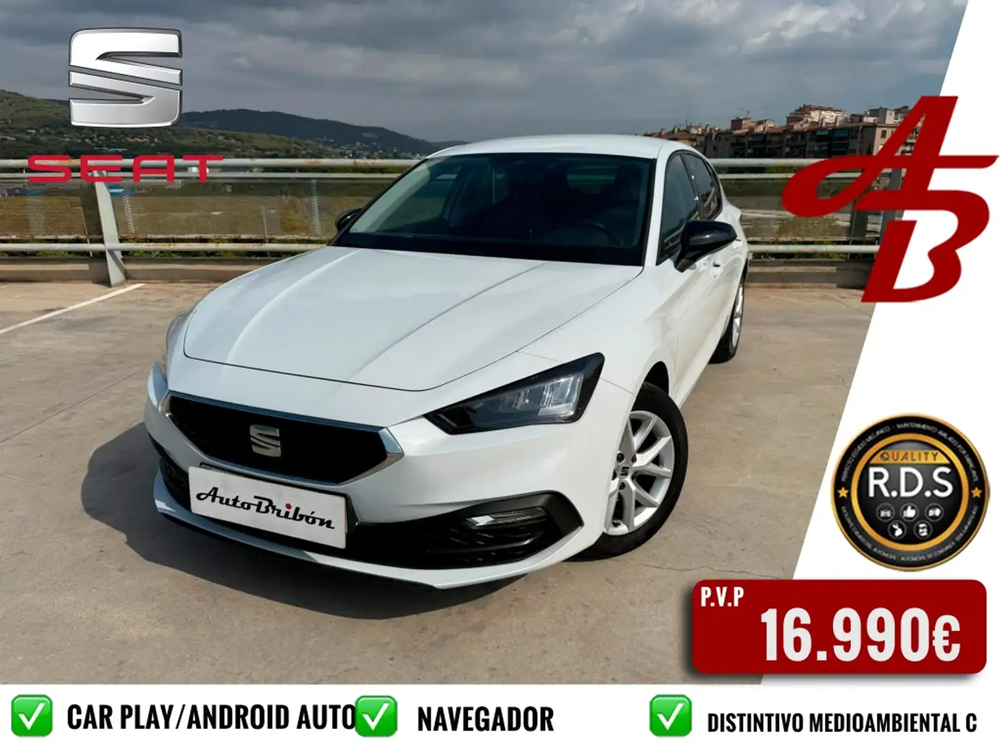 SEAT Leon 2.0TDI S&S Style 115 Blanco - 1