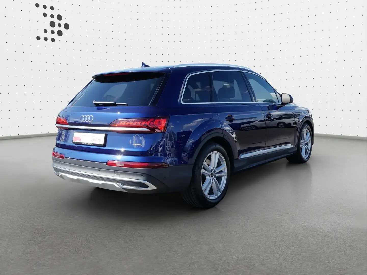 Audi Q7 55 TFSI qu. 7Sitze*AHK*Matrix*AIR*Pano*HuD Blau - 2