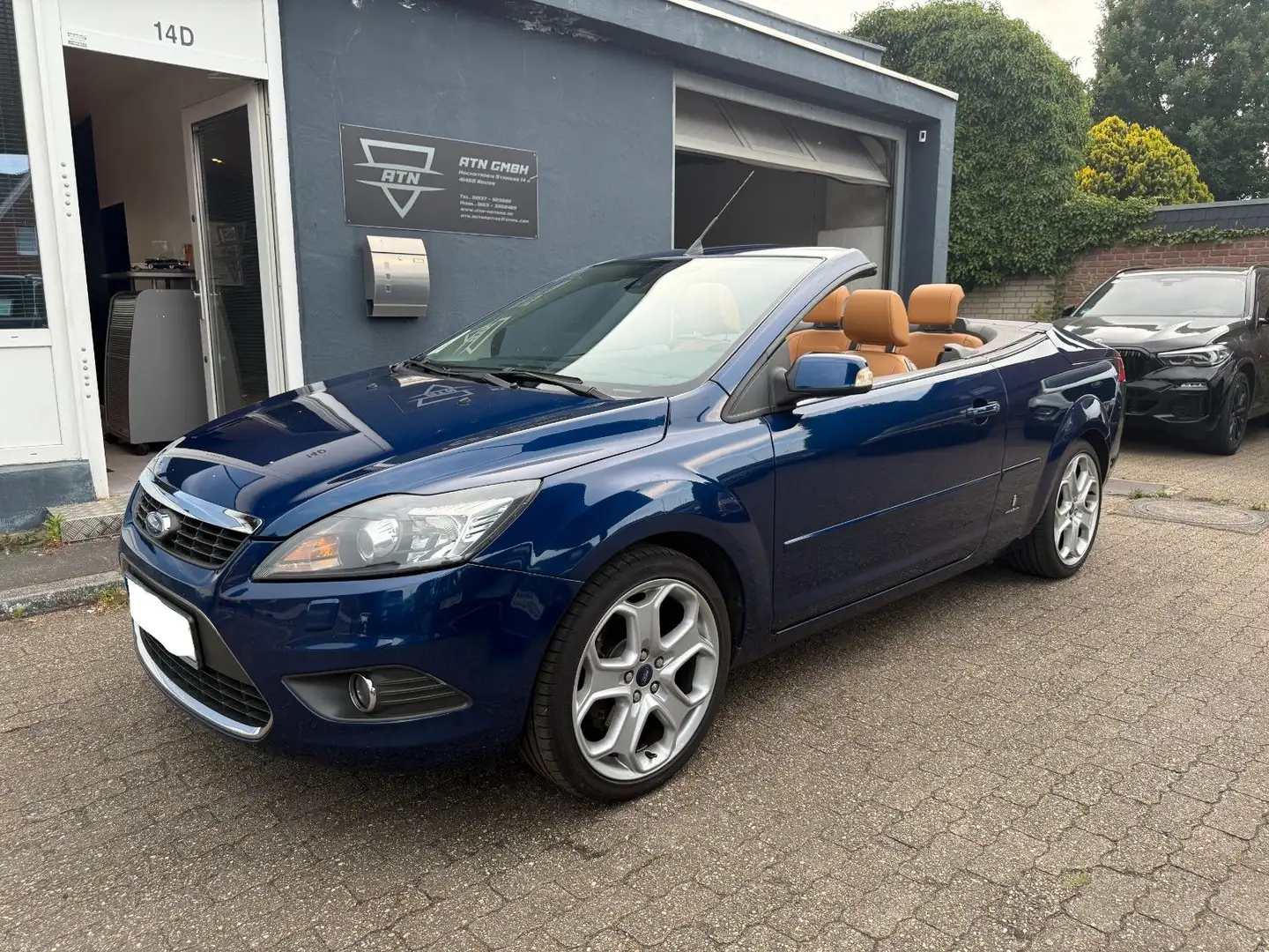 Ford Focus Cabrio Titanium Aut.Voll Leder Beige Xenon Bleu - 1