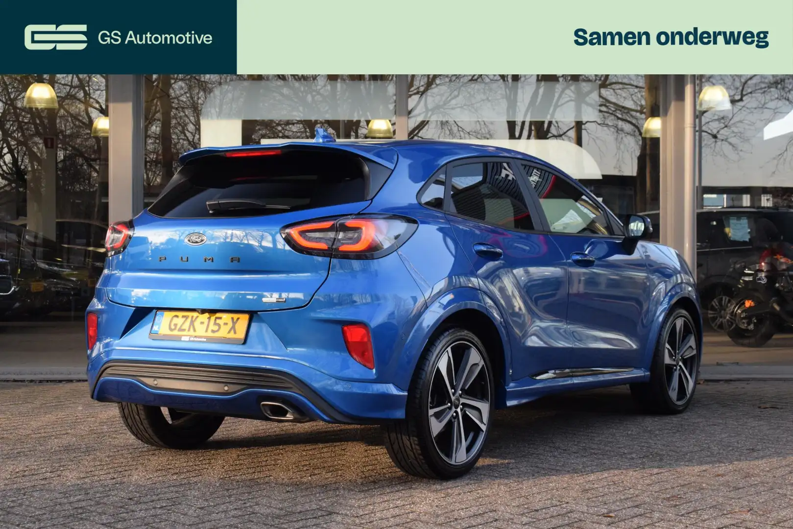 Ford Puma 1.0 EcoBoost Hybrid ST-Line X B&O|ACC|CAMERA| Blau - 2