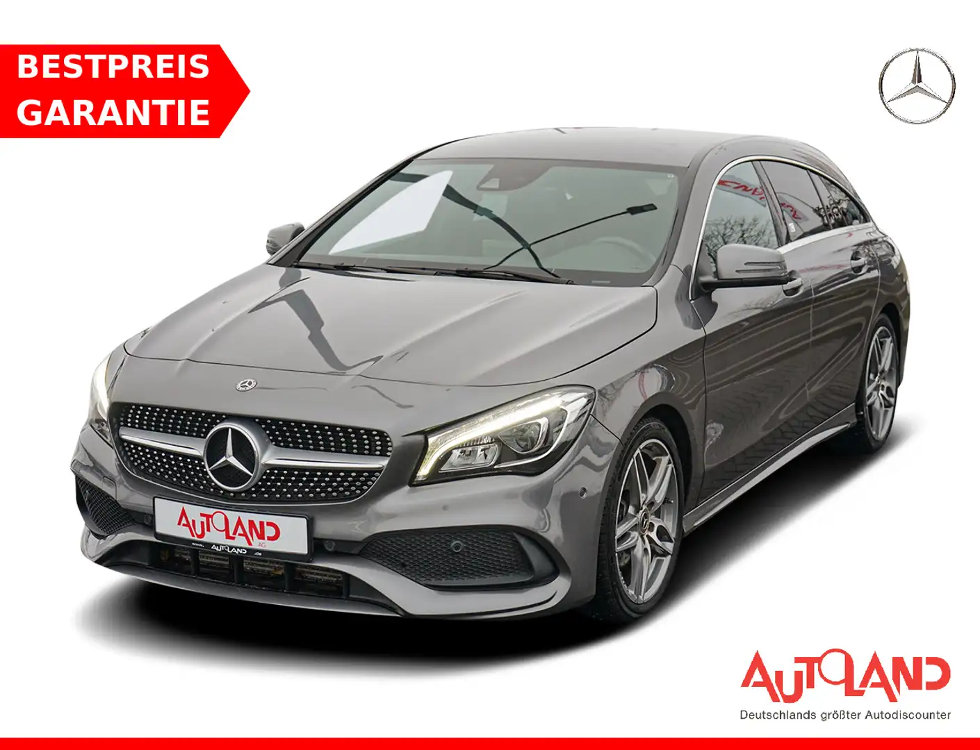 Mercedes-Benz CLA 180 AMG Line LED Navi Sitzheizung Bluetooth Gris - 1