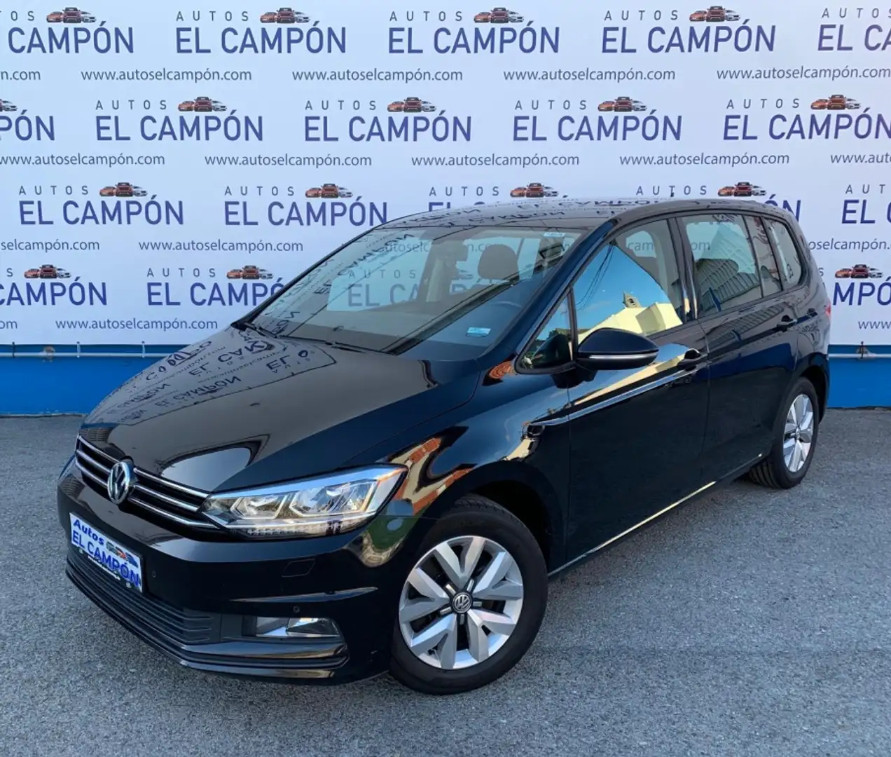 Volkswagen Touran 1.6TDI CR BMT Edition 81kW Blauw - 1