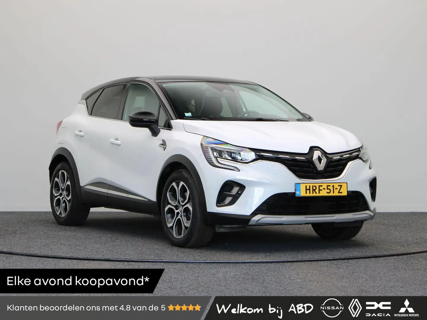Renault Captur 1.6 E-Tech full hybrid 145 techno | 18" Lichtmetal Blanc - 1