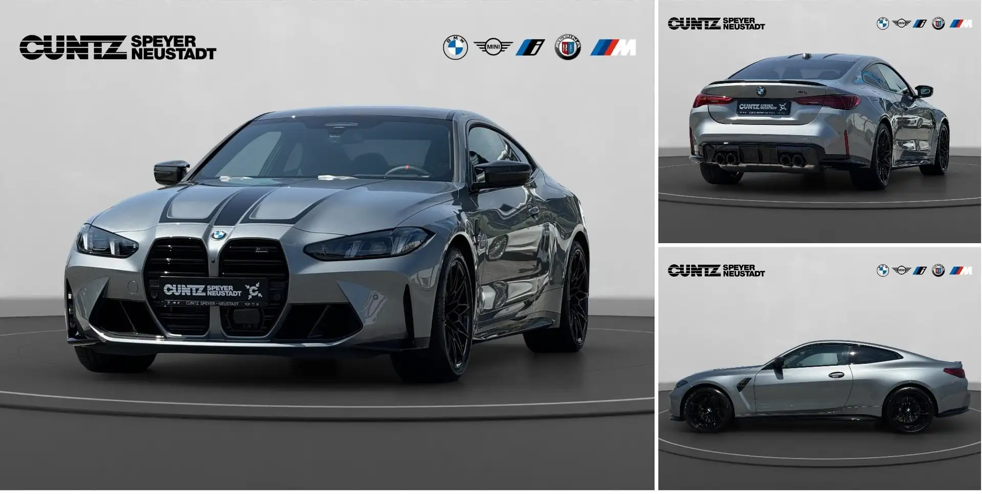 BMW M4 Competition Coupé M xDrive M Drivers P. HK HiFi DA Grau - 1