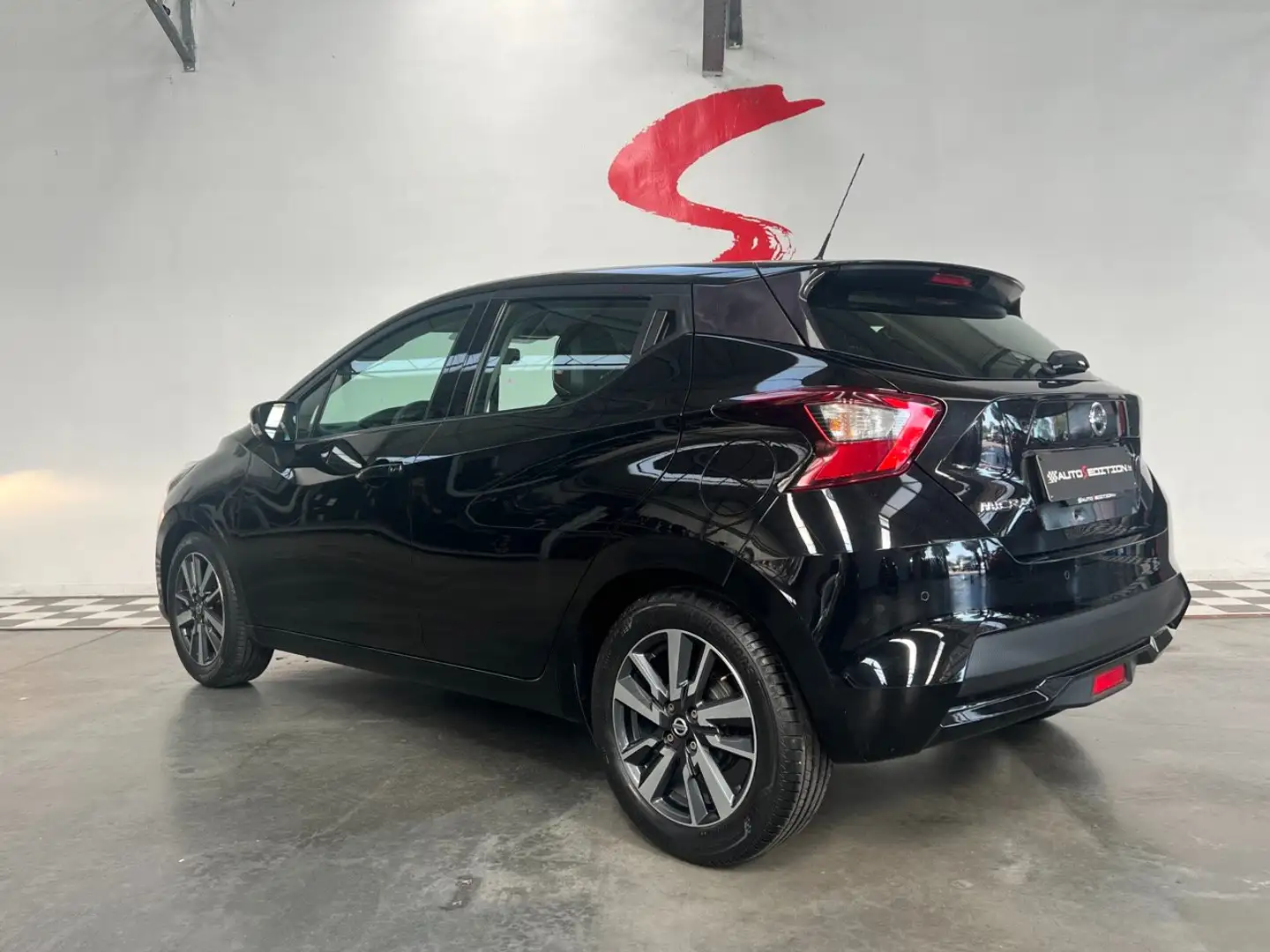 Nissan Micra 0.9 IG-T Acenta (1ÈRE MAIN) Zwart - 2