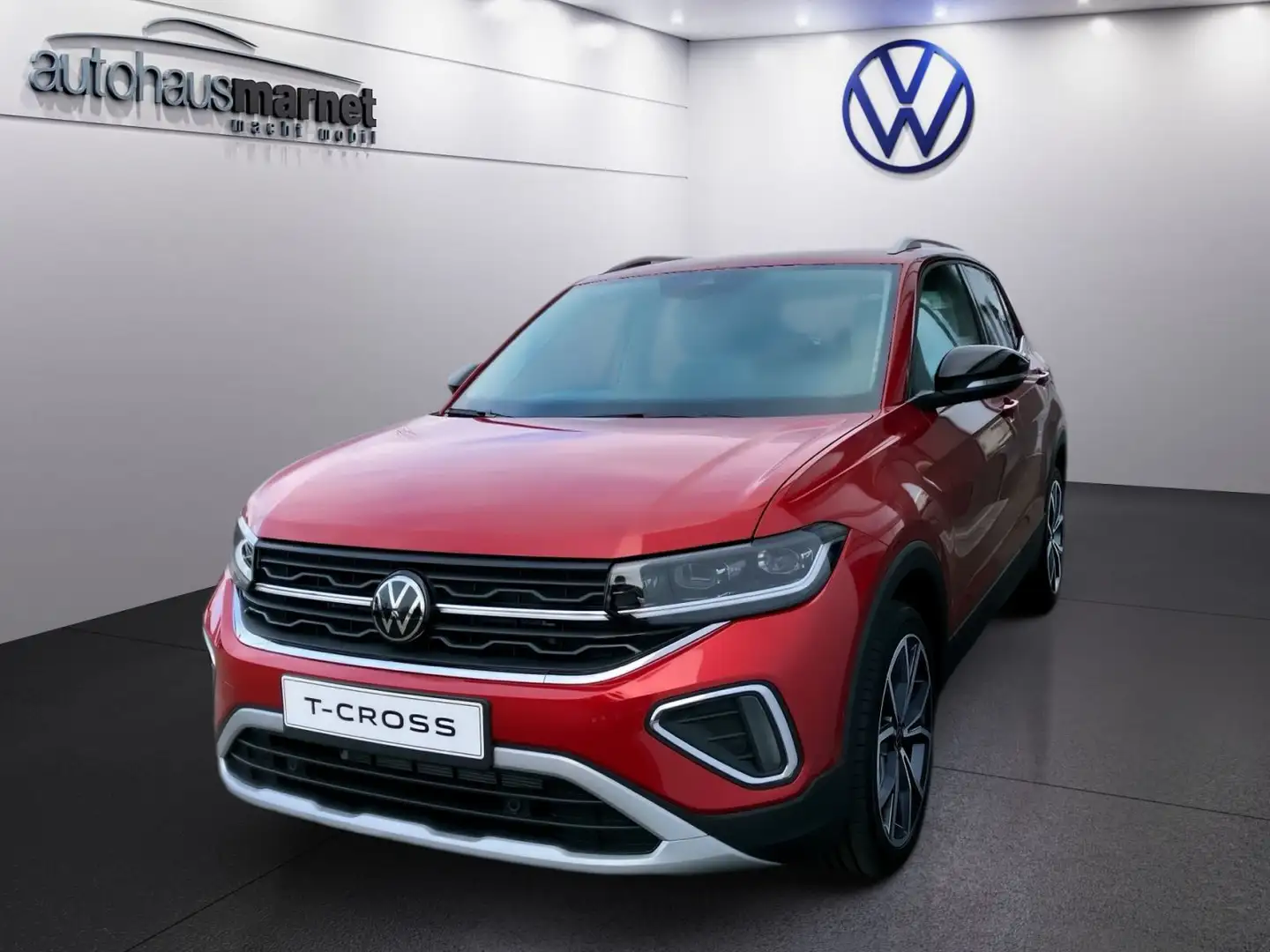 Volkswagen T-Cross 1.0 TSI DSG Style AHK*LAS*TAS*FAS*PAS*NA Червоний - 2