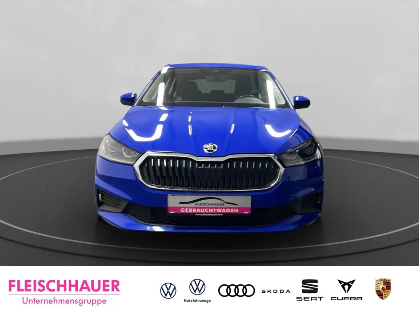 Skoda Fabia 1.0 TSI Tour Klima DAB Apple CarPlay LED Android A Blau - 2